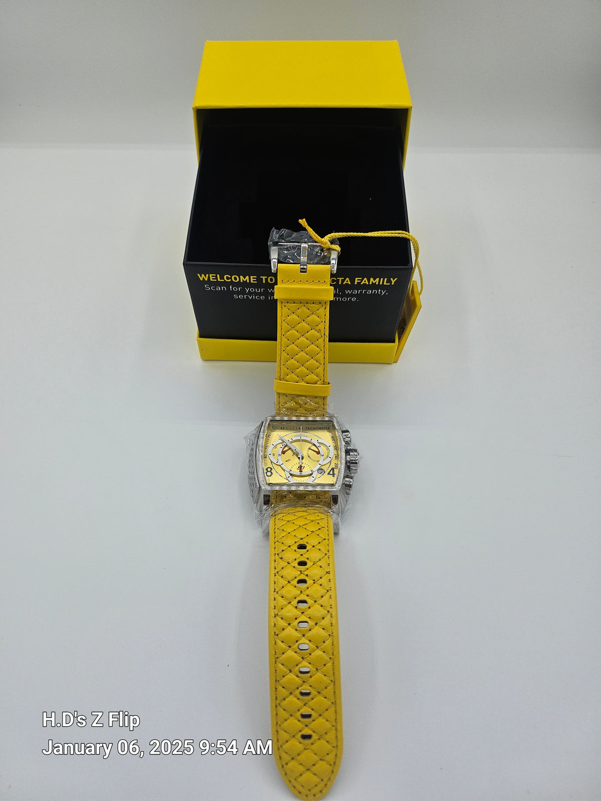 Invicta S1 Rally Swiss Ronda Z60 FE Caliber Men's Watch - 48mm, Yellow