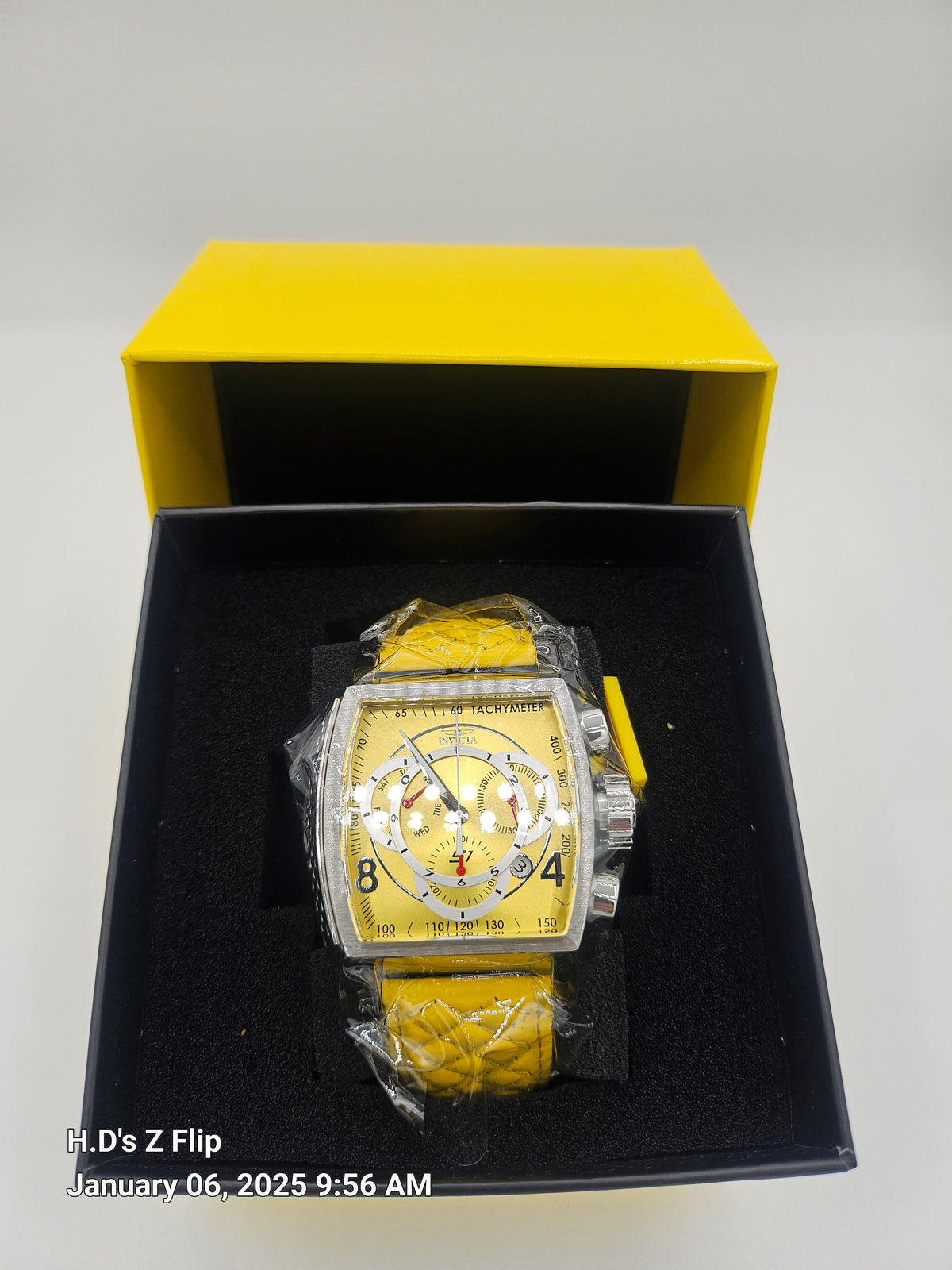 Invicta S1 Rally Swiss Ronda Z60 FE Caliber Men's Watch - 48mm, Yellow