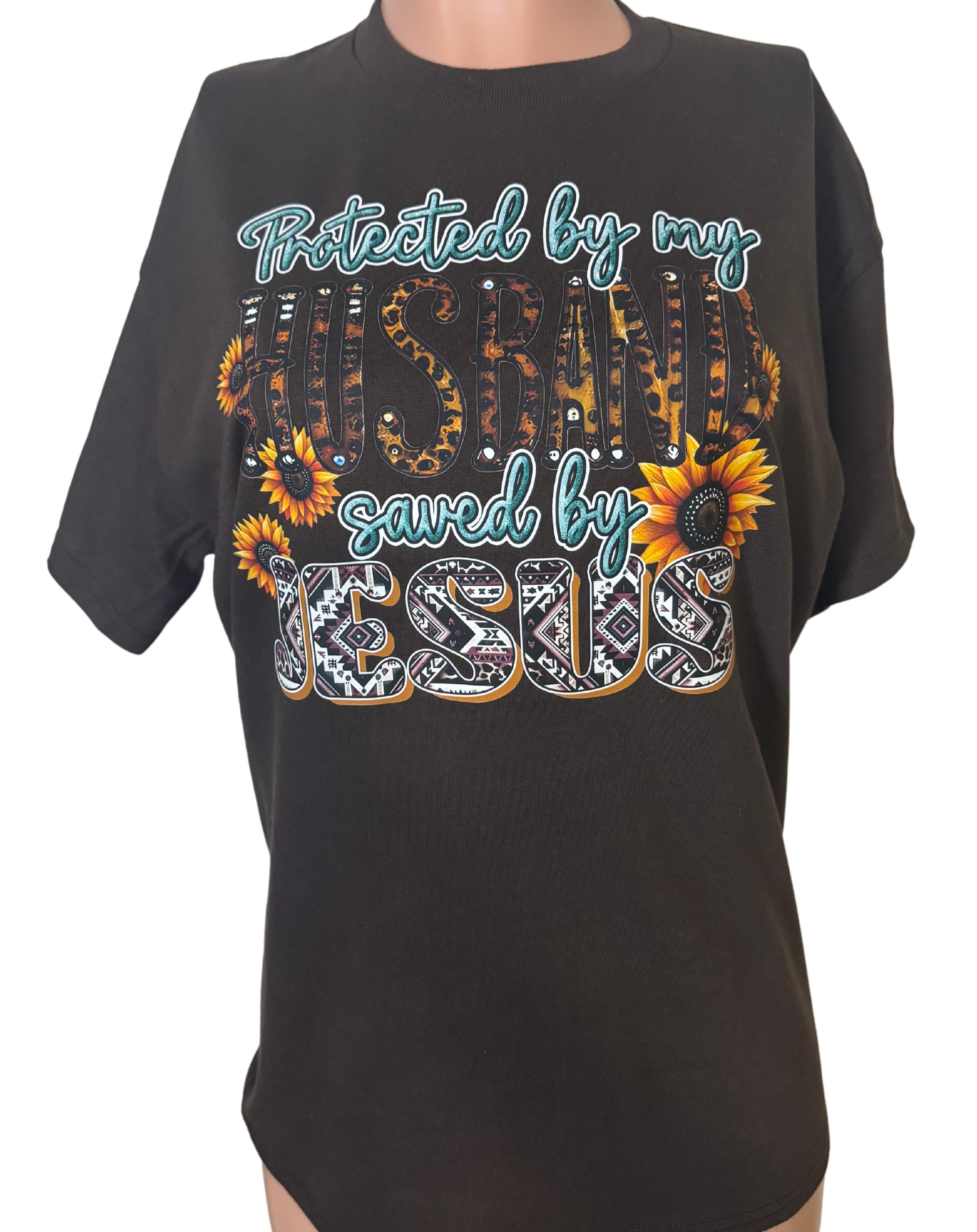 Ladies Graphic Print Short Sleeve T Shirt