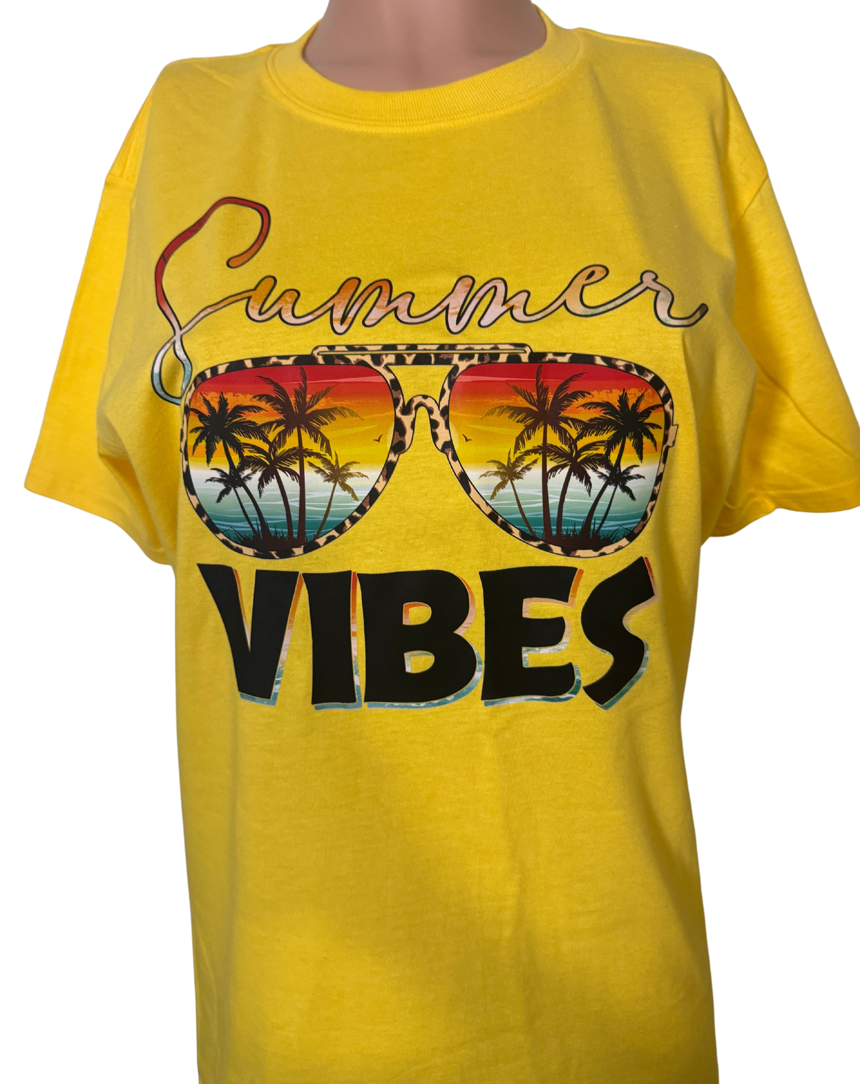 Ladies Graphic Print Short Sleeve T Shirt