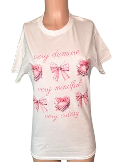 Ladies Graphic Print Short Sleeve T Shirt