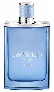 Jimmy Choo Man Aqua – Fresh Aquatic Woody Men’s Eau de Toilette, Blue Bottle Cologne