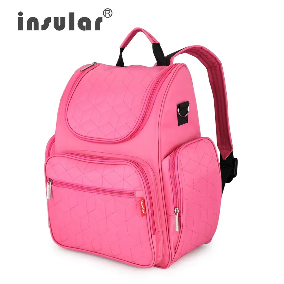 Brand Nappy Backpack Bag Mummy Large Capacity Stroller Bag Mom Baby Multi-function Waterproof Outdoor Travel Diaper Nursing Bags