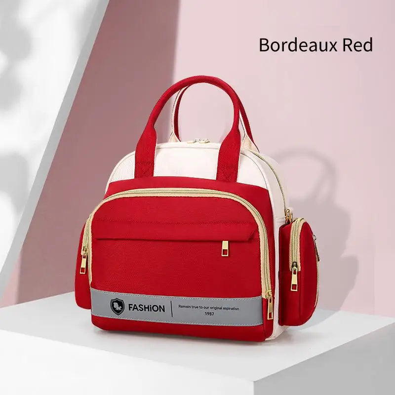 Fashionable Mommy Bag Premium Tote Diaper Bag for Women Multipurpose Shoulder Crossbody Maternity Hospital Bag for New Moms