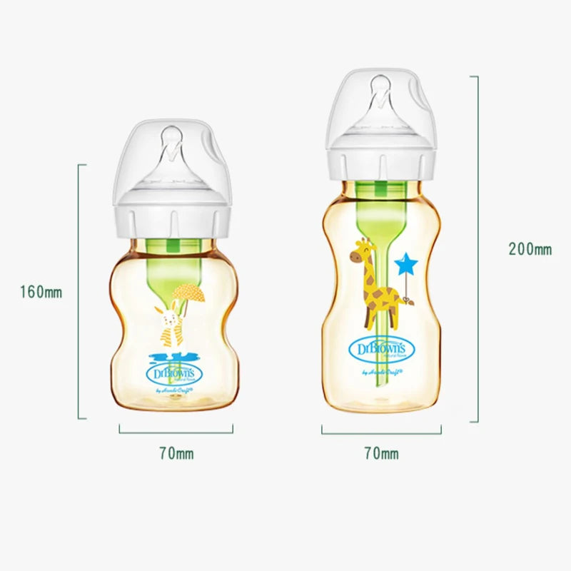 Dr. Brown's newborn PPSU / anti-colic / wide mouth / baby bottle / anti-drop 150ML,270ML baby bottle