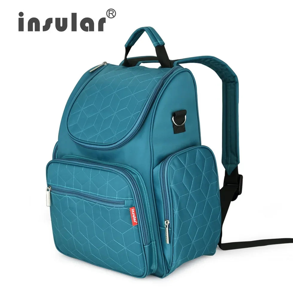 Brand Nappy Backpack Bag Mummy Large Capacity Stroller Bag Mom Baby Multi-function Waterproof Outdoor Travel Diaper Nursing Bags