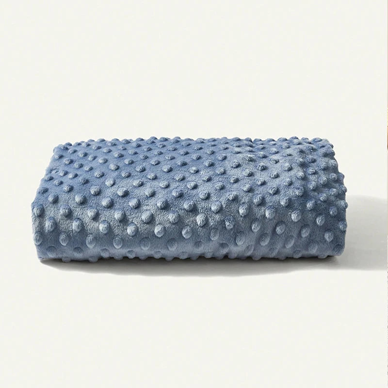 1PC Solid Color Dotted Flannel Crib Sheet Crib Mattress Children's Bed Cover For Newborn Bassinet Cradle Sheet Beding