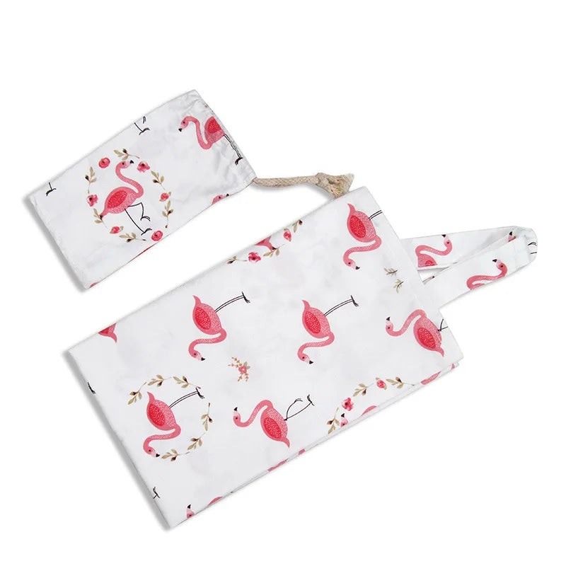 Breastfeeding Cover Breathable Cotton Nursing Cloth Cloud Print Outing Breastfeeding Towel Feeding Cover Cape Nursing Apron