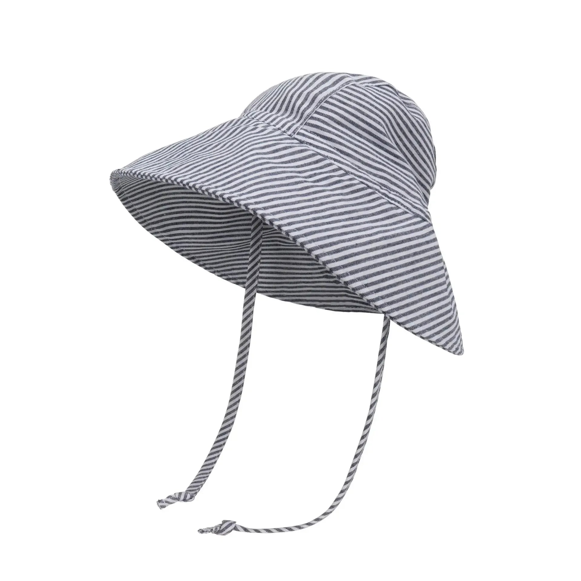 Personalized Big Brim Baby Sun Hat Summer Spring Kids Bucket Hat Cotton Linen Children Cap for Beach Playing Traveling 2-5Y