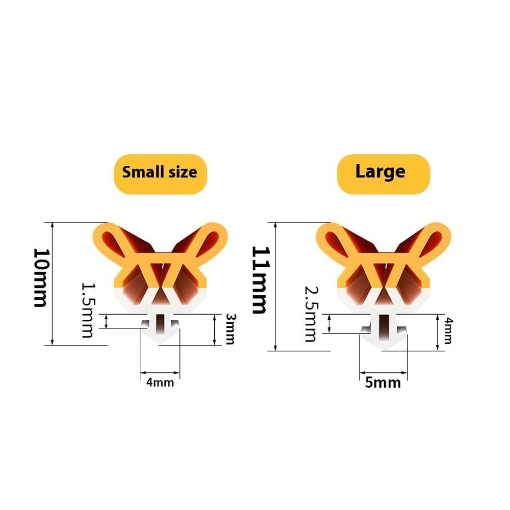 4M Plastic Steel Window Sealing Strip Flexible TPE Window Gap Insulation Weatherstrip Bilateral Windproof Dustproof Strip