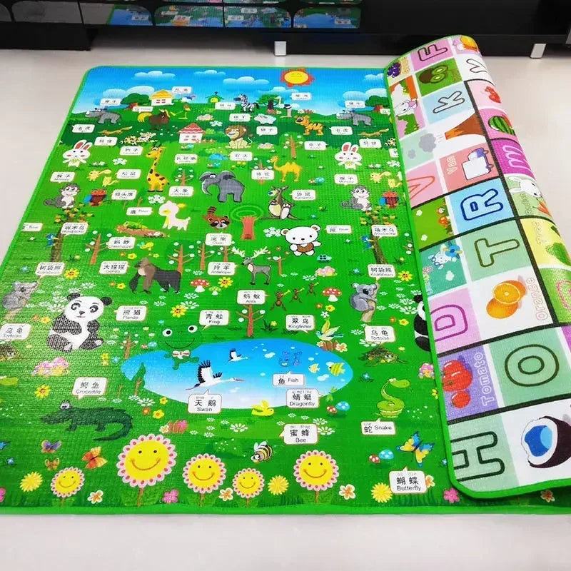 200x180cm/180x150cm Baby Crawling Play Mats Non-toxic High-quality EPE Baby Activity Gym Carpet Baby Game Children's Safety Rug
