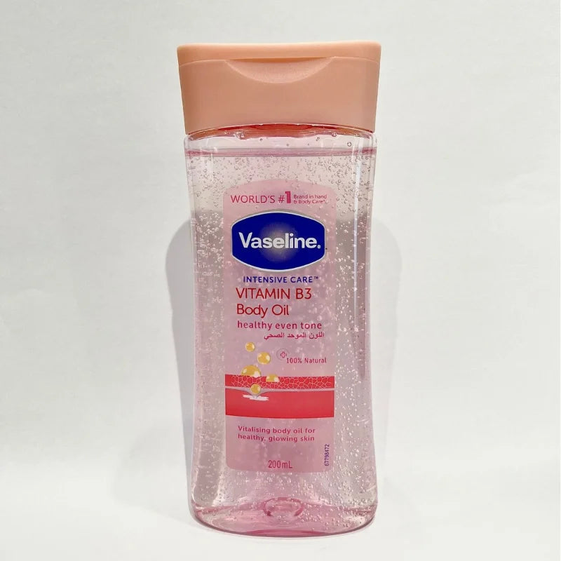 Vaselin Body Care Oil Brightens Skin Tone Improves Dull and Dry Skin Deeply Nourishes and Moisturizes Body Gel Oil 200ml