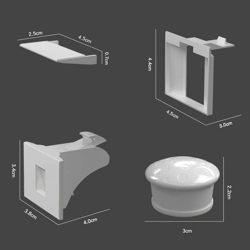 Magnetic Drawer Cabinet Locks Baby Security Protection Invisible Multifunctional Kids Safety Products Children Closet Lock