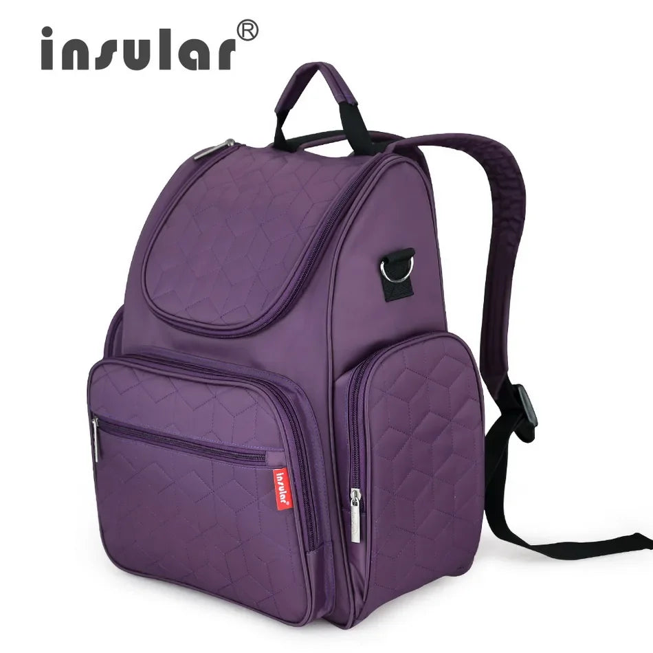 Brand Nappy Backpack Bag Mummy Large Capacity Stroller Bag Mom Baby Multi-function Waterproof Outdoor Travel Diaper Nursing Bags