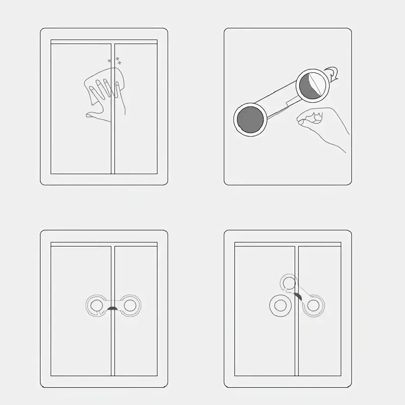 5Pcs Child Safety Locks for Drawers, Cabinets, Doors, Refrigerator, Anti-Open Buckle
