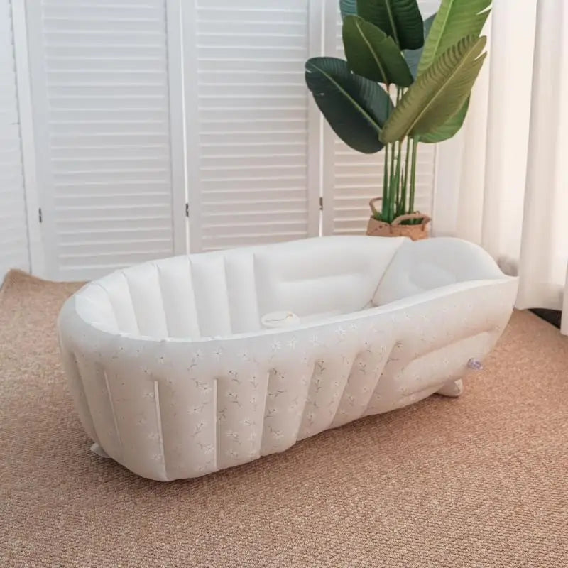 2025Original New Product: Daisy Bathtub, Children's Comes with Inflatable Bathtub, Newborn Bear Bathtub, Travel specific Bathtub