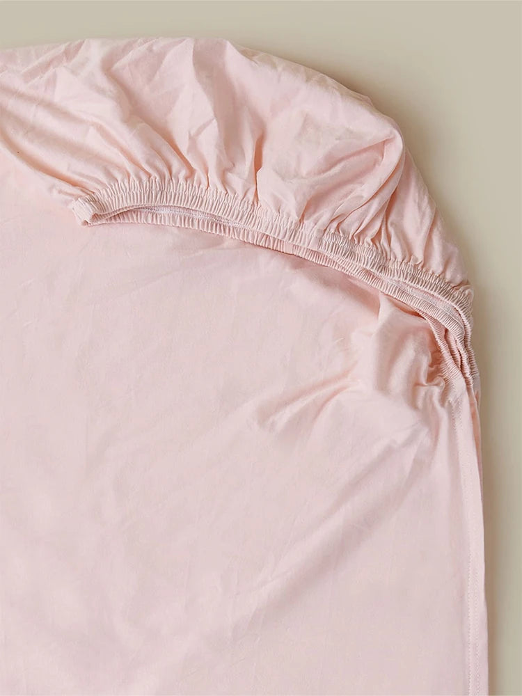 1PC Solid Color Dotted Flannel Crib Sheet Crib Mattress Children's Bed Cover For Newborn Bassinet Cradle Sheet Beding