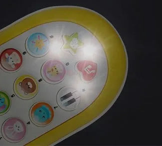 Children's simulated mobile phone toy baby early education girl boy 0 music 2 phone 1-3 years old 6 baby 12 months