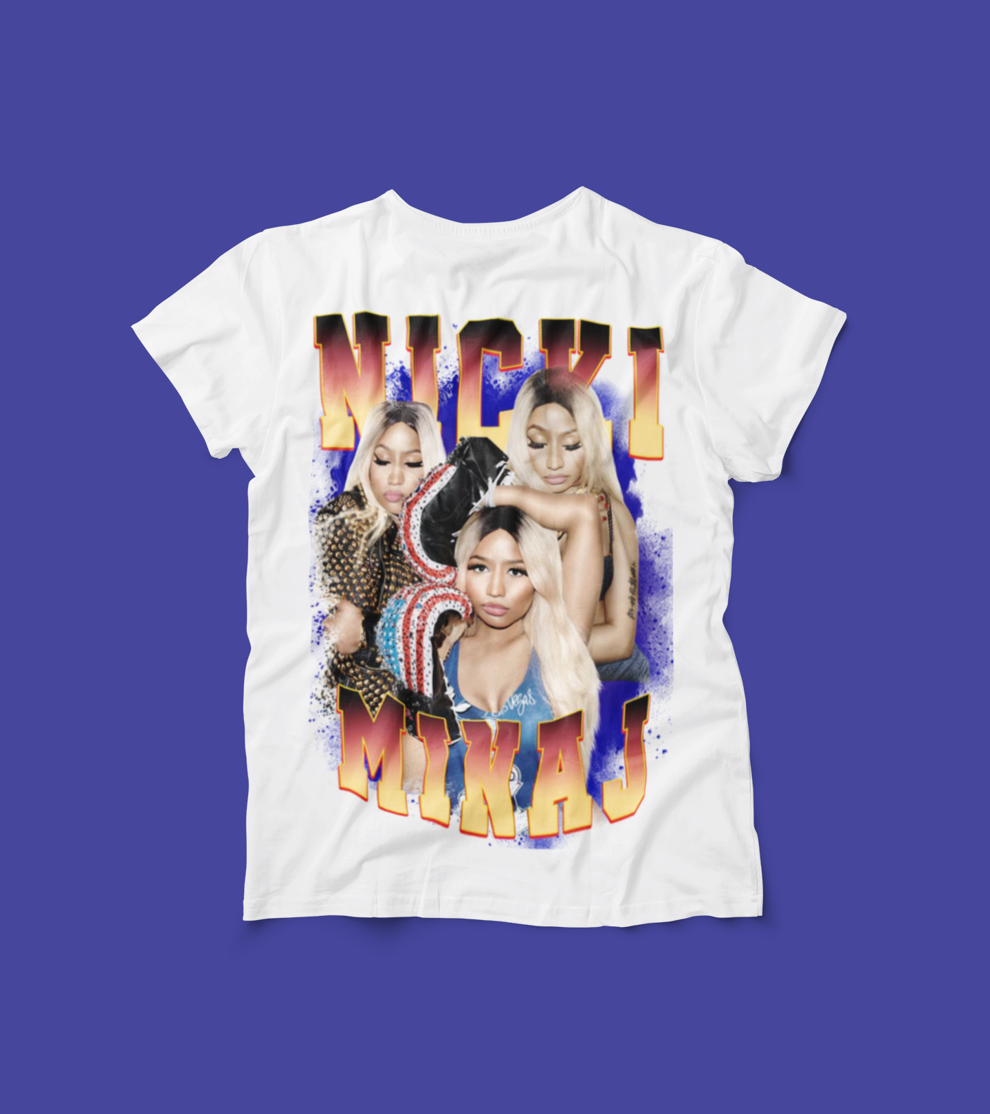 Nicki Minaj Fan Art T-Shirt – Pink Graphic Tee for Barbz – Rapper Inspired Urban Streetwear