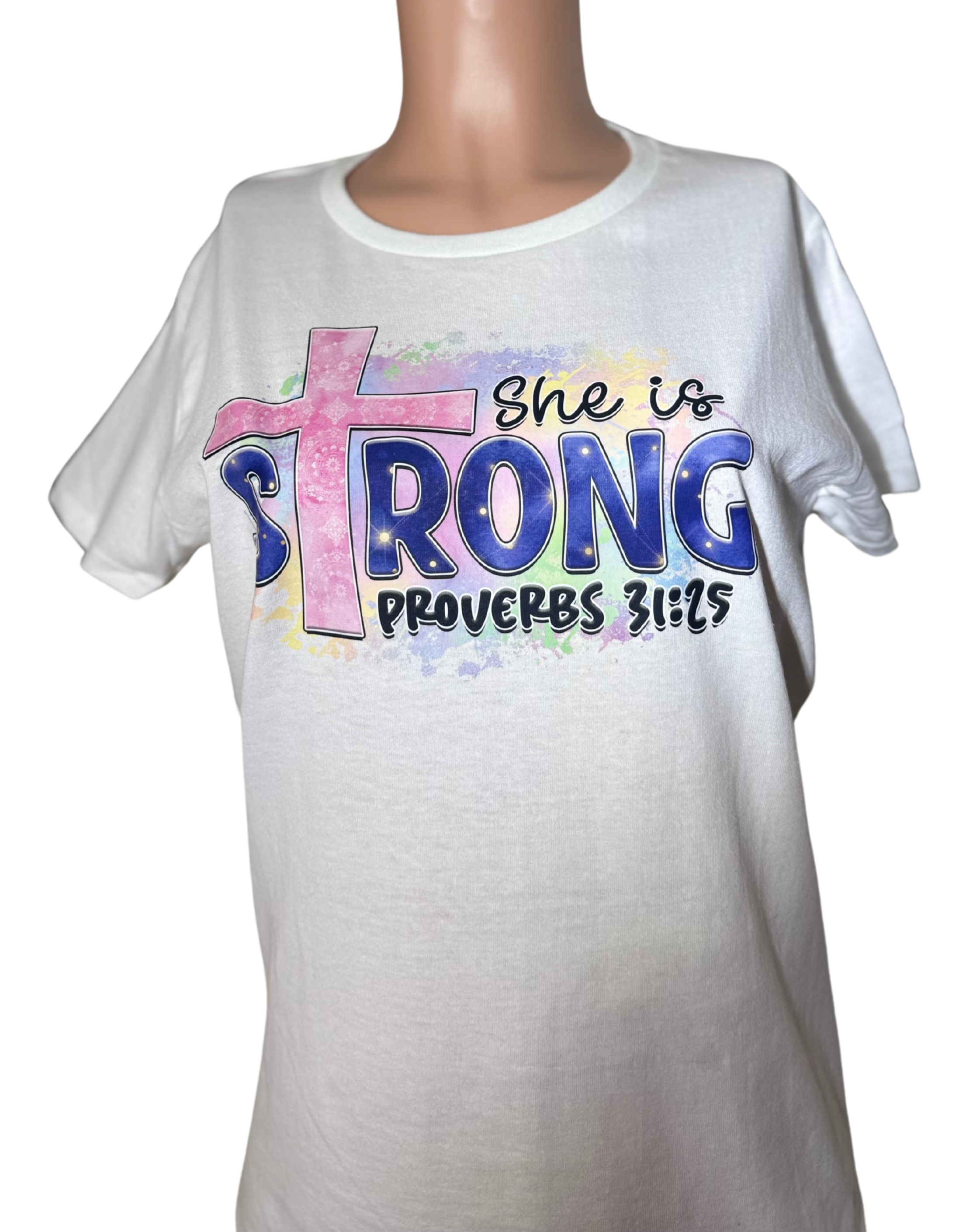 Ladies Graphic Print Short sleeve T-Shirt