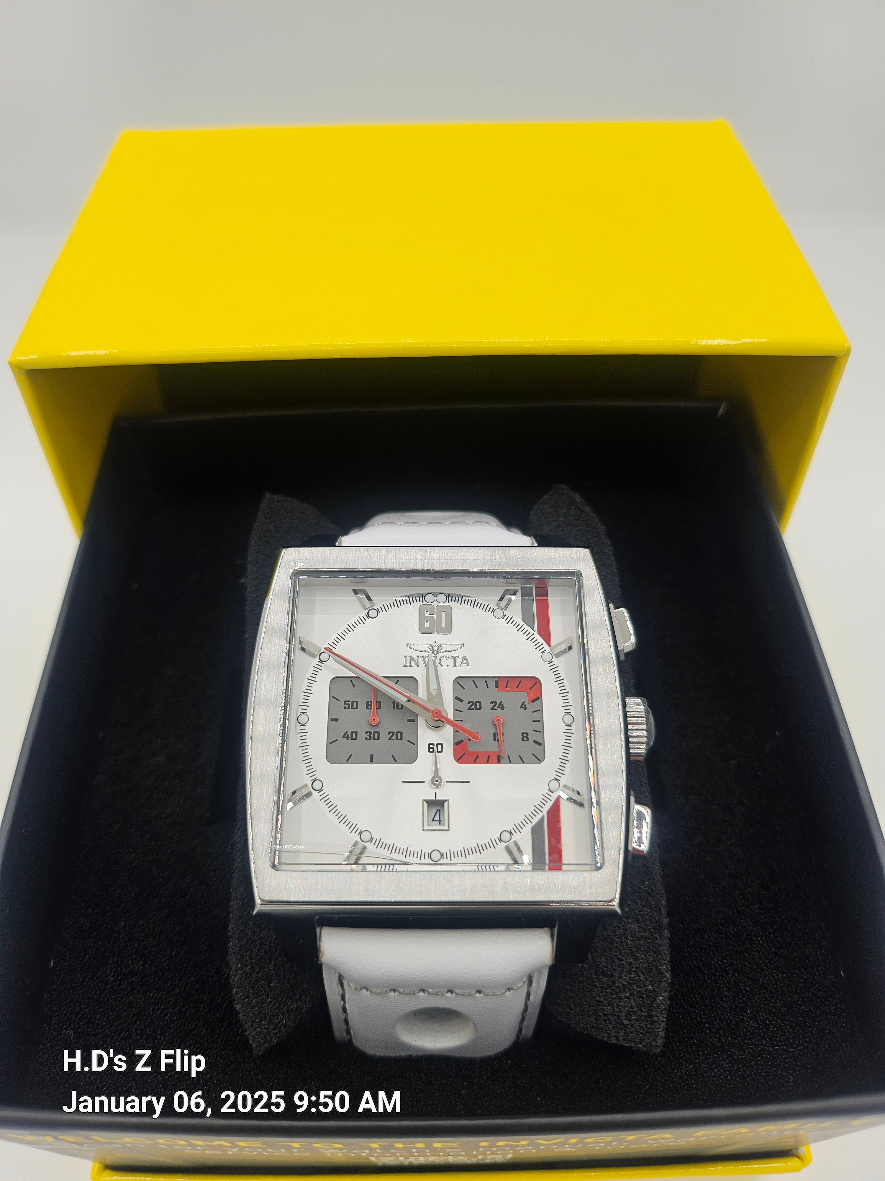 Invicta S1 Rally Men's Watch - 45mm, White