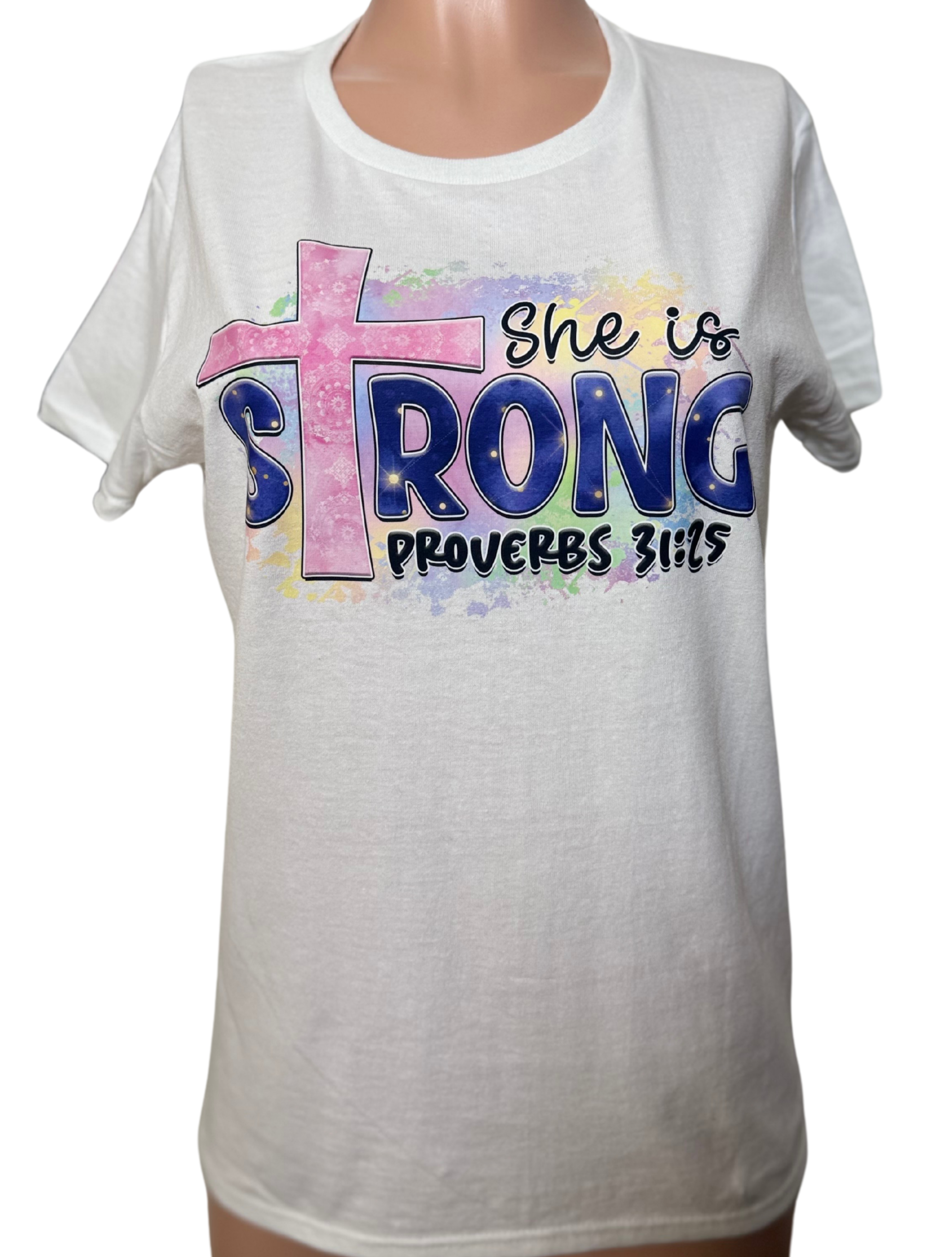Ladies Graphic Print Short sleeve T-Shirt