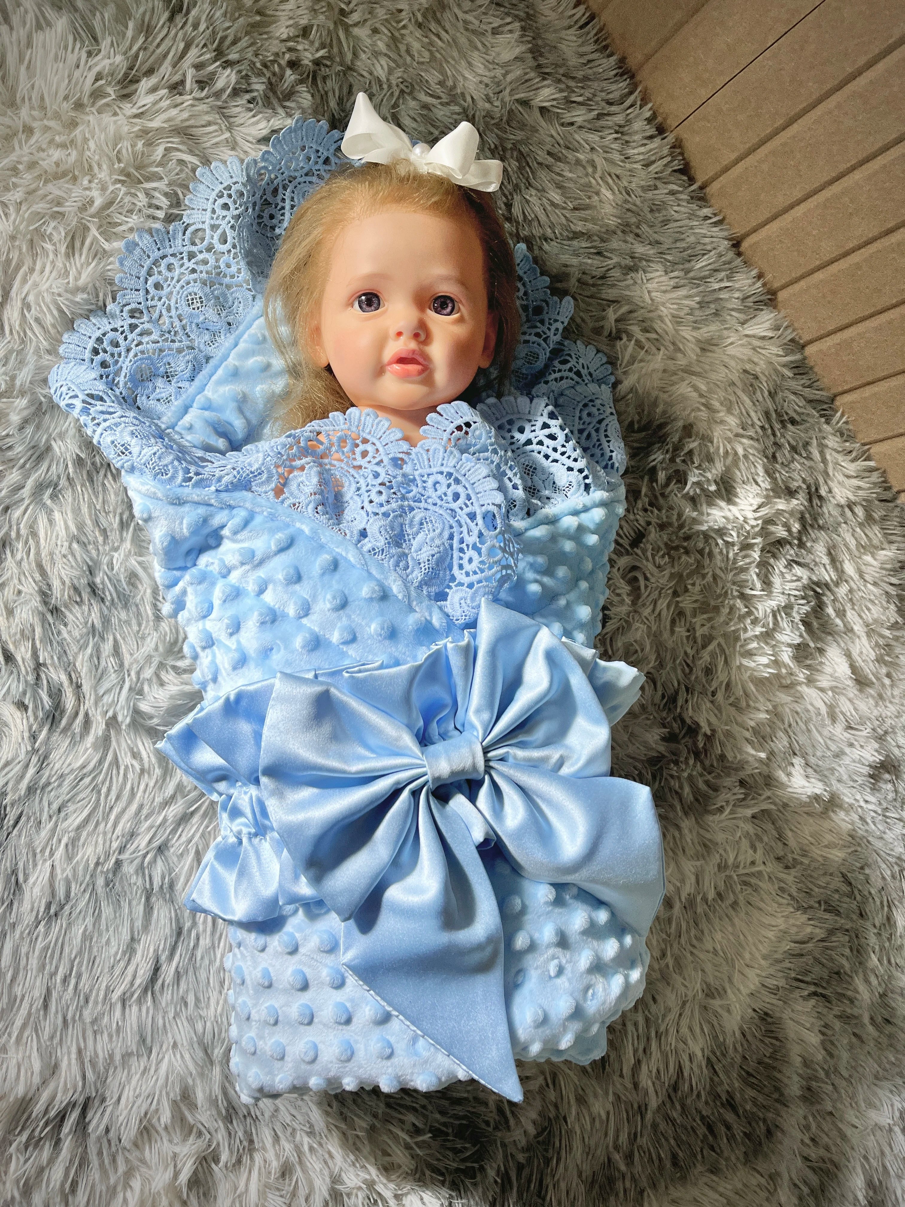 Dollbling  Baby Blanket Wrap  Skin Friendly Wearable Swaddle Sleep swaddling clothes