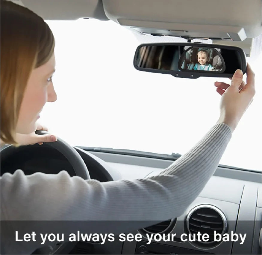 Baby Car Mirror Suction Cup, Baby Mirror for Car Seat Forward Facing Mirrors for Infant, Carseat Back Seat Backseat Child Rearvi