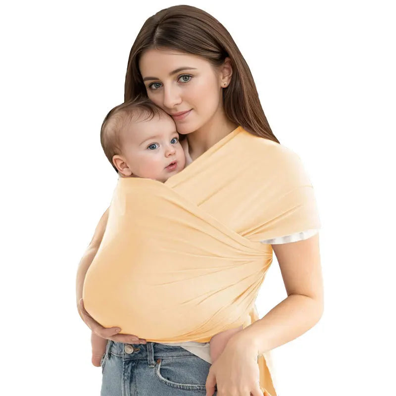 Baby Wrap Carrier Breathable Babies Sling Toddler Baby Blanket Easy To Wear Lightweight Hand Free Infant Carrier Bag for Newborn