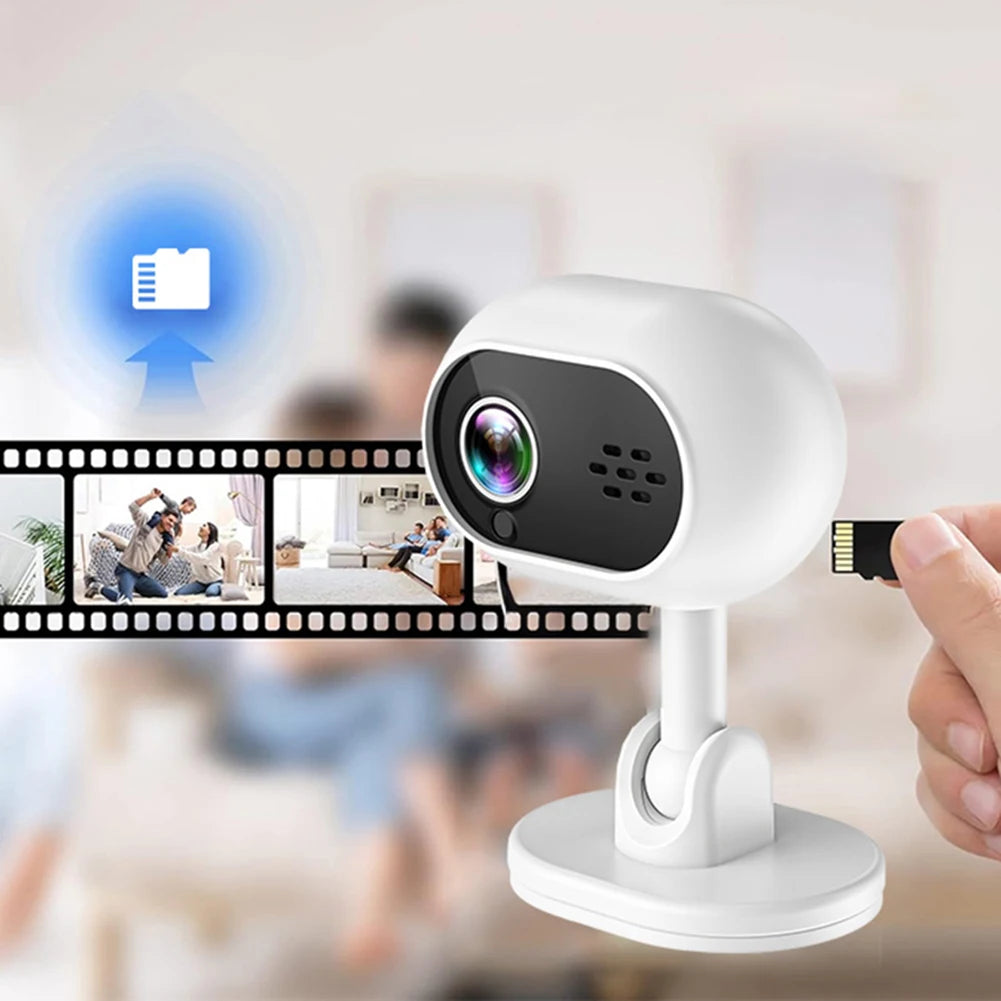 1080P Surveillance Camera Motion Detection WiFi Wireless Camera 2-Way Audio Siren Night Vision for Baby Elderly Pet Monitor