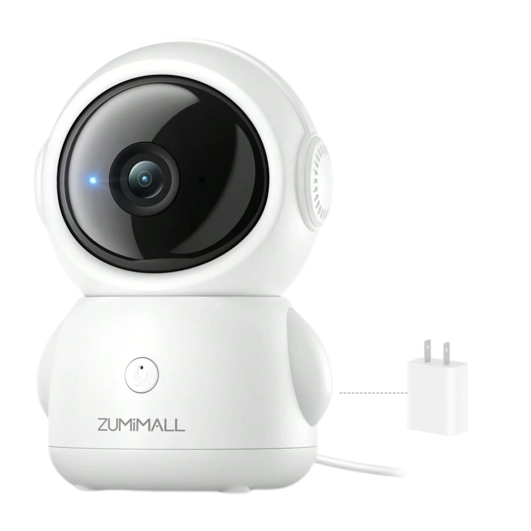 ZUMIMALL APP Wired security Camera, 5G/2.4G WiFi Baby/Pet Monitor Motion/Noise/Crying Detection & Two-Way Talk: