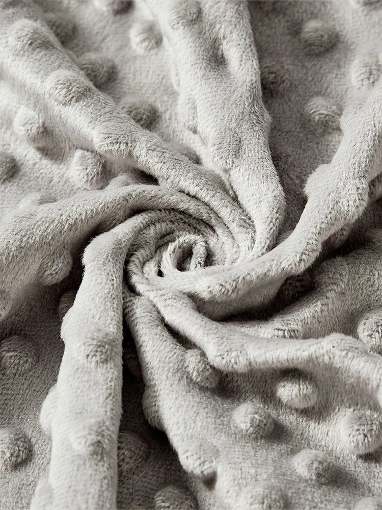 1PC Solid Color Dotted Flannel Crib Sheet Crib Mattress Children's Bed Cover For Newborn Bassinet Cradle Sheet Beding