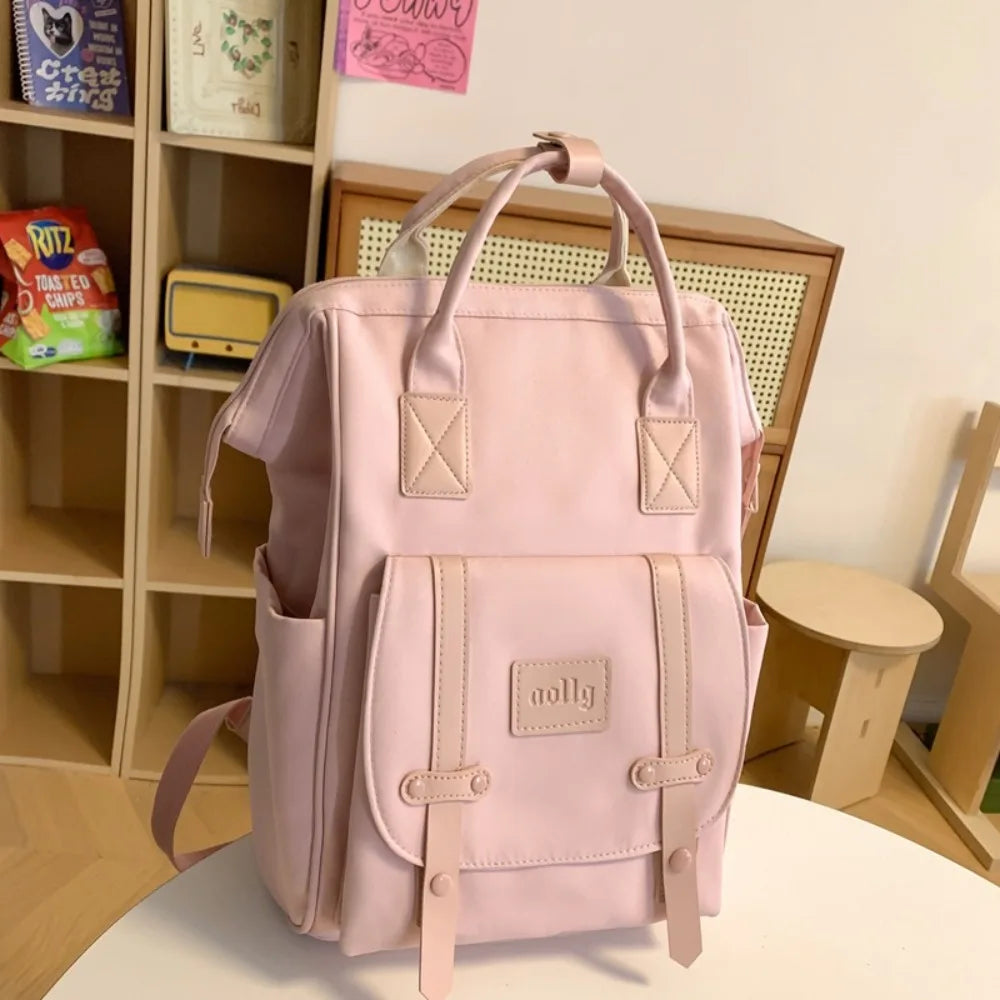 Nylon Mommy Backpack Anti Splash Water Multifunctional Baby Diaper Bag Portable Large Capacity Mommy Shoulder Bag Baby