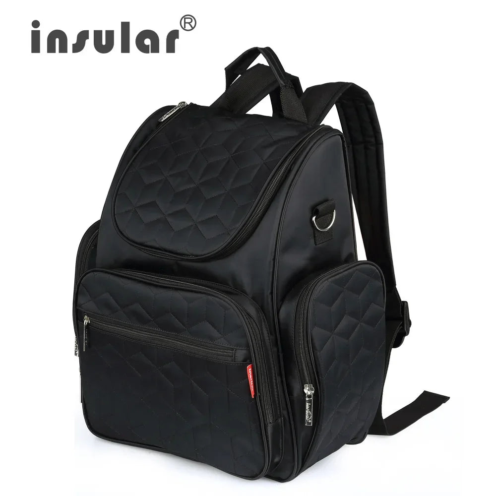 Brand Nappy Backpack Bag Mummy Large Capacity Stroller Bag Mom Baby Multi-function Waterproof Outdoor Travel Diaper Nursing Bags