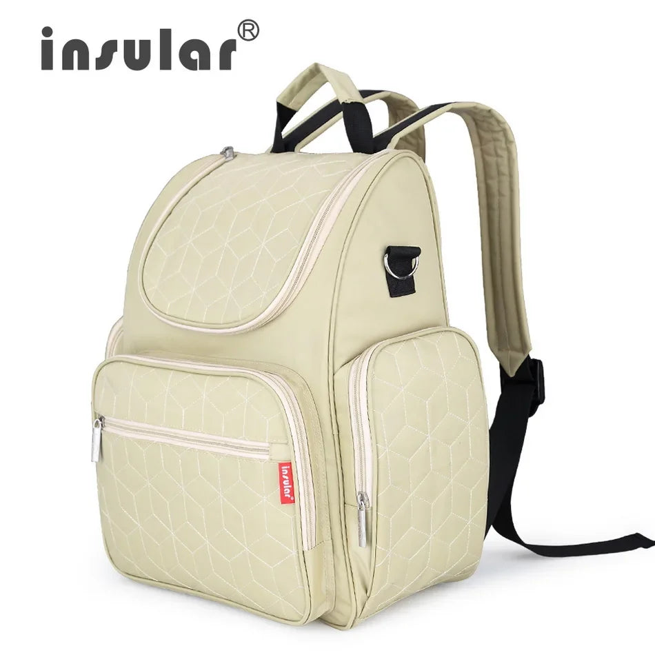 Brand Nappy Backpack Bag Mummy Large Capacity Stroller Bag Mom Baby Multi-function Waterproof Outdoor Travel Diaper Nursing Bags