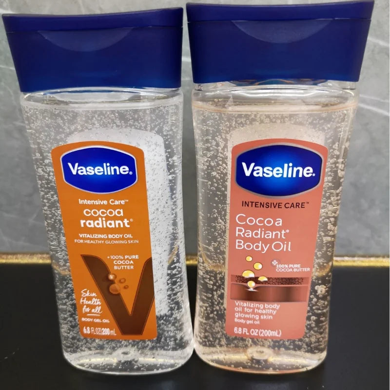 Vaselin Body Care Oil Brightens Skin Tone Improves Dull and Dry Skin Deeply Nourishes and Moisturizes Body Gel Oil 200ml