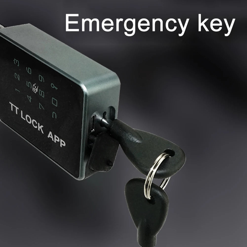 Hanging Smart Lock TUYA/TTLOCK APP Padlock 4 Ways Unlocking Keyless Drawer Safety Lock IP65 Waterproof Anti Theft Door Lock