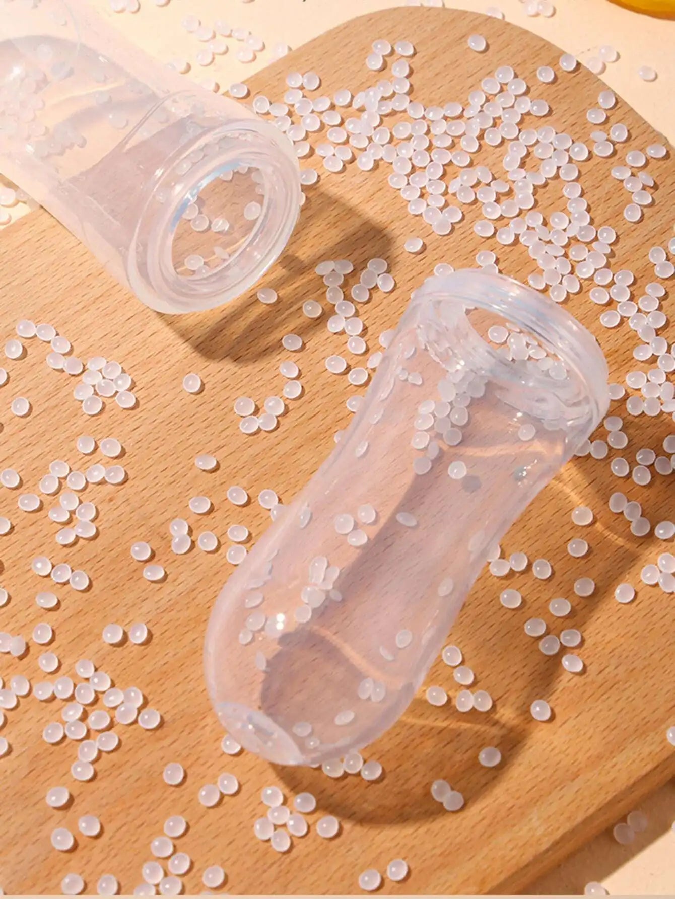 1pc Baby Rice Paste Spoon, Milk Bottle-Shaped Baby Squeeze Spoon, Infant Feeding Bottle For Newborn Rice Paste, Silicone Feeding