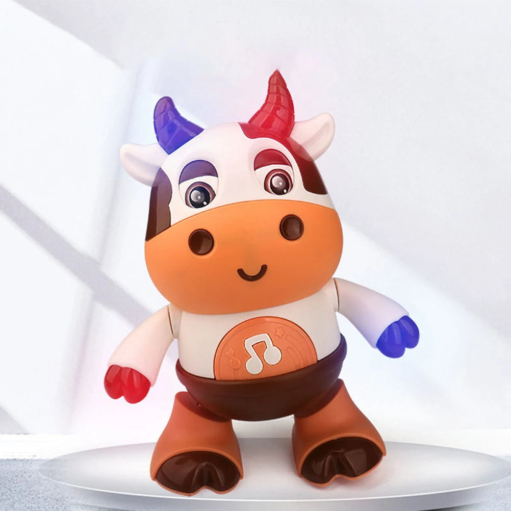 Baby Cow Musical Toys Dancing Walking Baby Cow Toy With Music And Led Lights Dancing Toys Baby 6 To 12 Months 18 Month Toys