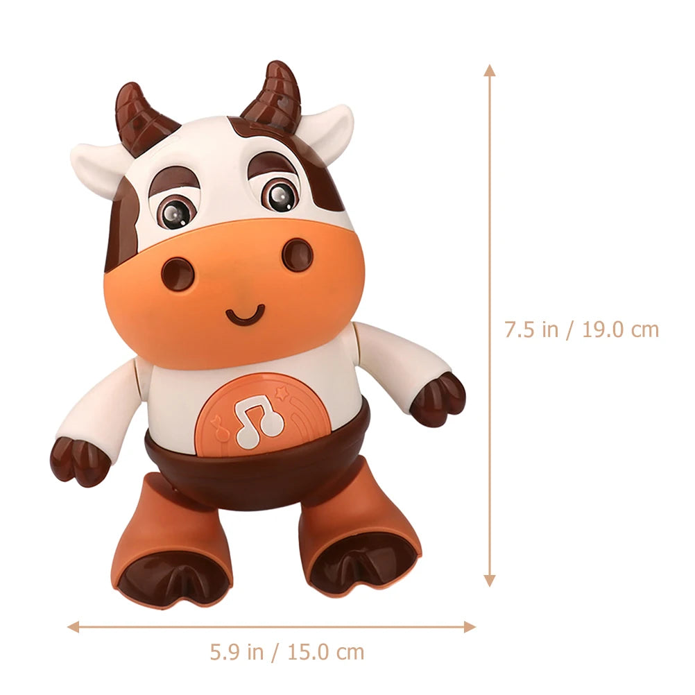 Baby Cow Musical Toys Dancing Walking Baby Cow Toy With Music And Led Lights Dancing Toys Baby 6 To 12 Months 18 Month Toys